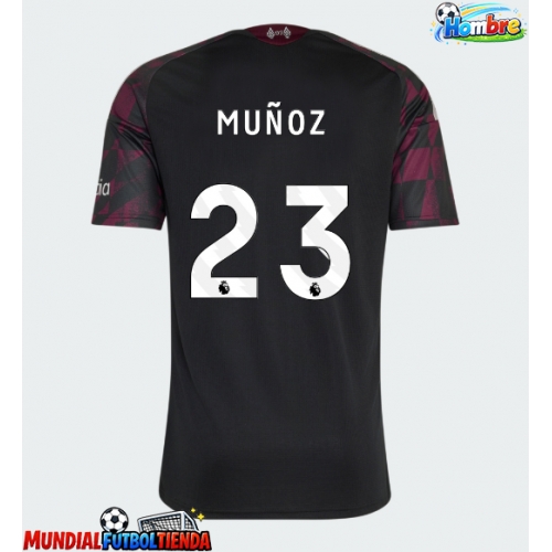 Camiseta Liverpool Victor Munoz #23 Tercera Equipación Replica 2026-27 mangas cortas